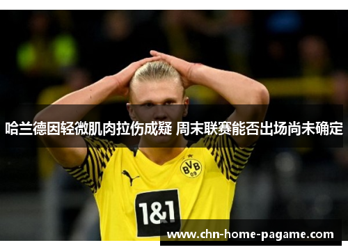 哈兰德因轻微肌肉拉伤成疑 周末联赛能否出场尚未确定